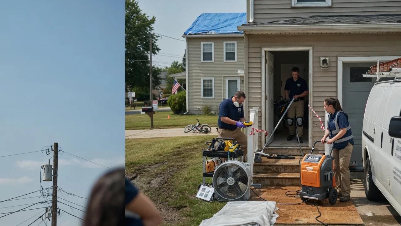 Water Damage Repair in Gibsland, LA near me